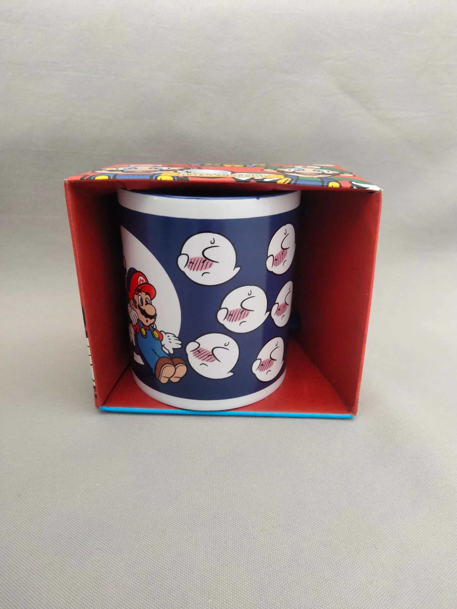 Caneca Mario & Luigi | Nintendo | Nova | Multicor / Interior azul-marinho | 325 ml – photo 5